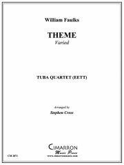主題と変奏（ユーフォニアム＆テューバ四重奏)【Theme (varied)】