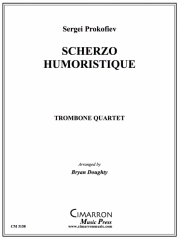 ユーモラスなスケルツォ (トロンボーン四重奏）【Scherzo Humoristique】