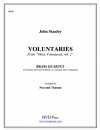９つのヴォランタリーズ (金管四重奏)【9 Voluntaries】