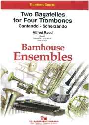 4本のトロンボーンの為の2つのバガテル（アルフレッド・リード） (トロンボーン四重奏）【Two Bagatelles for Four Trombones】