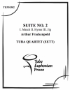 テューバ四重奏のための組曲・No.2 (ユーフォニアム&テューバ四重奏）【Suite No 2 for Tuba Quartet】