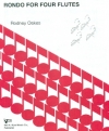 4本のフルートの為のロンド　 (フルート四重奏)【RONDO FOR FOUR FLUTES】