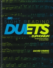 ユーフォニアム二重奏のための初見練習曲集（デイヴィッド・ヴァイニング）(ユーフォニアム二重奏）【Big Book of Sight Reading Duets for Euphonium】