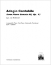 アダージョ・カンタービレ「ピアノソナタ第8番・Op.13」より (トロンボーン&チェロ+ピアノ）【Adagio Cantabile from Piano Sonata No. 8, Op. 13】