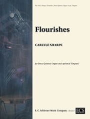 フラリッシュ  (金管五重奏+ピアノ)【Flourishes】