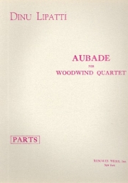 木管四重奏の為のオーバドゥ（パート譜のみ）　(木管四重奏)【Aubade for Woodwind Quartet】