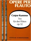 3本のフルートの為のトリオ・Op.52　 (フルート三重奏)【Trio Op. 52 for 3 flutes】