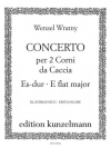 2本のホルンの為の協奏曲（Wenzel Wratny）(ホルン二重奏+ピアノ)【Concerto for 2 Horns in Eb Major】