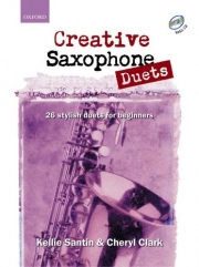 易しいジャズ・デュエット集  (サックス二重奏)【Creative Saxophone Duets + CD】