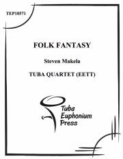 フォーク・ファンタジー (ユーフォニアム&テューバ四重奏）【Folk Fantasy】