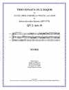 トリオ・ソナタ・ト長調　(木管三重奏)【Trio Sonata in G Major】