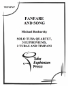 ファンファーレと歌 (ユーフォニアム&テューバ四重奏+ティンパニ）【Fanfare and Song】