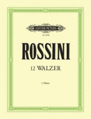 12のワルツ　 (フルート二重奏)【12 Waltzes】