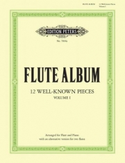 12の良く知られている小品　 (フルート二重奏)【12 Well-known Pieces in 2 volumes Vol. 1】