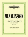 2つのコンサート小品・Op.113＆114  (クラリネット二重奏+ピアノ）【2 Konzertstücke Op. 113 and 114】