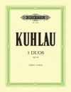 3つのデュオ・Op.80　 (フルート二重奏)【3 Duos Op. 80】
