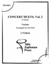 コンサート・デュエット・Vol.2 (テューバ二重奏）【Concert Duets Vol. 2】