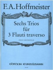6つのトリオ　 (フルート三重奏)【6 Trios】