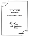 ヴィヴァ・ヴォーチェ! (ユーフォニアム&テューバ四重奏）【Viva Voce!】