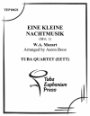 アイネ・クライネ・ナハトムジーク・第1楽章 (ユーフォニアム&テューバ四重奏）【Eine Kleine Nachtmusik, Mvt. 1】