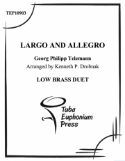 ラルゴとアレグロ (テューバ二重奏）【Largo and Allegro】