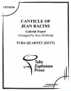 ラシーヌ讃歌 (ユーフォニアム&テューバ四重奏）【Canticle of Jean Racine】