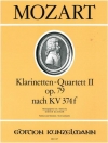 クラリネット四重奏・変ホ長調・Op.79  (クラリネット & 弦楽三重奏）【Clarinet Quartet in E flat Major Op. 79 (after K.374d)】