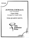 木星 (コラール) (ユーフォニアム&テューバ四重奏）【Jupiter (Chorale)】