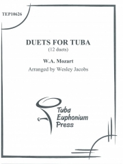 テューバのためのデュエット（モーツァルト） (ユーフォニアム&テューバ二重奏）【Duets for Tuba】