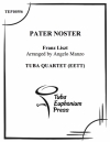 主の祈り (ユーフォニアム&テューバ四重奏）【Pater Noster】