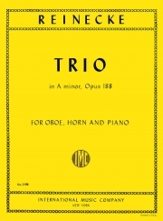 トリオ・イ短調・Op.188  (ミックス二重奏+ピアノ）【Trio in A minor, Opus 188】