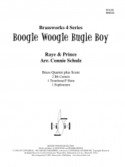 ブギ・ウギ・ビューグル・ボーイ (金管四重奏)【Boogie Woogie Bugle Boy】