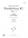 ブランデンブルク協奏曲第2番（第一楽章）(金管四重奏)【Brandenburg No. 2, Mvt 1】