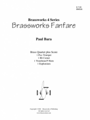 ブラスワークス・ファンファーレ (金管四重奏)【Brassworks Fanfare】