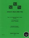 フーガ「プレリュード＆フーガ・ヘ短調・BWV534」より　(木管五重奏)【Fugue from Prelude & Fugue in f minor BWV 534】