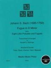 フーガ・ニ短調「8つの小前奏曲とフーガ」より　(木管五重奏)【Fugue in D minor from Eight Little Preludes & Fugues】