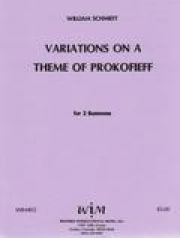 プロコフィエフの主題による変奏曲　(バスーン二重奏)【Variations on a Theme of Prokofieff】