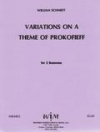 プロコフィエフの主題による変奏曲　(バスーン二重奏)【Variations on a Theme of Prokofieff】