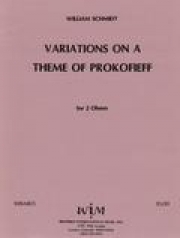 プロコフィエフの主題による変奏曲　(オーボエ二重奏)【Variations on a Theme of Prokofieff】