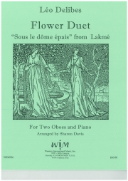 花のデュエット「ラクメ」より　(オーボエ二重奏+ピアノ)【Flower Duet from Lakme】