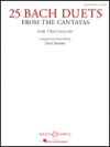 25のバッハ・デュエット（スコアのみ）　(バスーン二重奏)【25 Bach Duets】