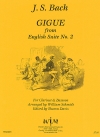 ジーグ「イギリス組曲・No.2」より（バッハ）(木管二重奏)【Gigue from English Suite #2】
