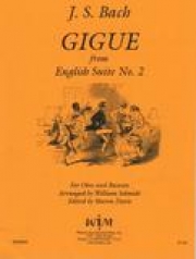 ジーグ「イギリス組曲・No.2」より　(木管二重奏)【Gigue from English Suite #2】