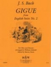 ジーグ「イギリス組曲・No.2」より　(木管二重奏)【Gigue from English Suite #2】