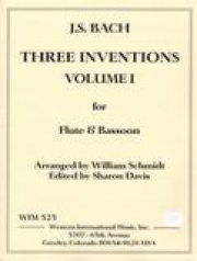 3つのインヴェンション・Vol.1　(木管二重奏)【Three Inventions Vol.1】