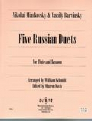 5つのロシアン・デュエット　(木管二重奏)【Five Russian Duets】