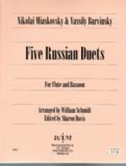 5つのロシアン・デュエット　(木管二重奏)【Five Russian Duets】