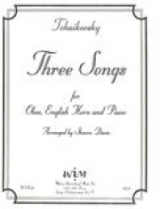 3つの歌　(オーボエ二重奏+ピアノ)【Three Songs】