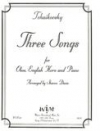 3つの歌　(オーボエ二重奏+ピアノ)【Three Songs】