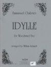 牧歌（エマニュエル・シャブリエ）(木管三重奏)【Idylle 】